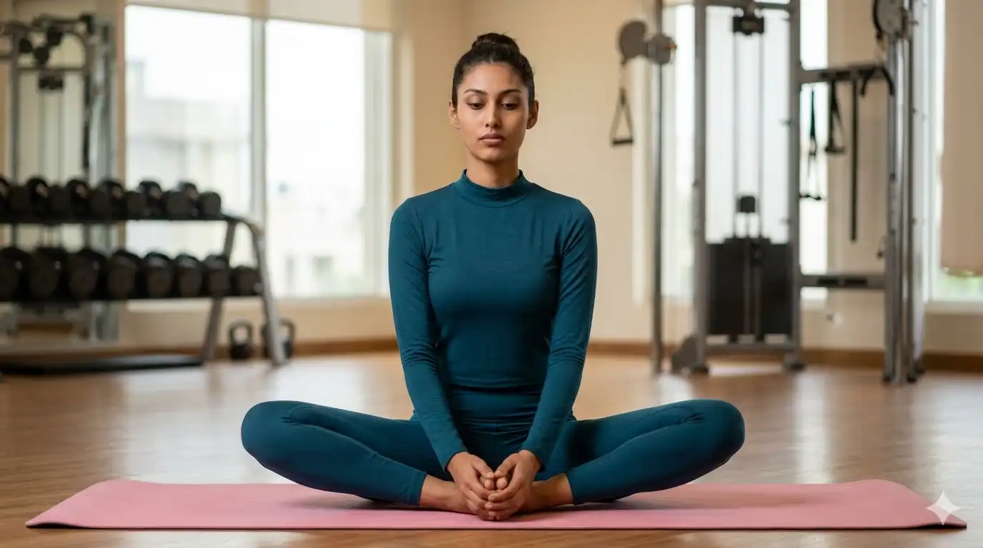 PCOS in Indian Women: Symptoms, Treatment and Management with Yoga yoga pose 2